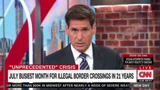 CNN ADMITS To HUGE Amount of Border Crossings During Biden Admin