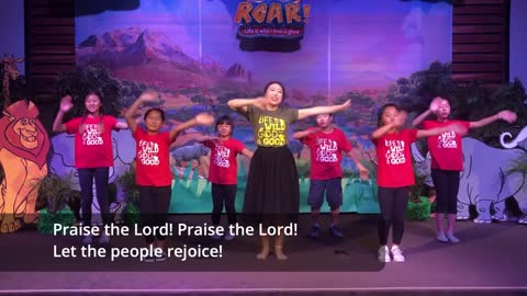 Kids dance and Sing Along : To God Be the Glory
