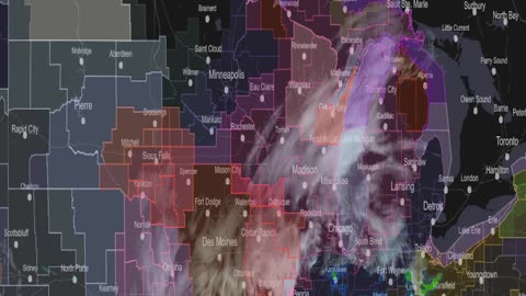 Snow Storm Radar, SEMN, NEIA, WCWI