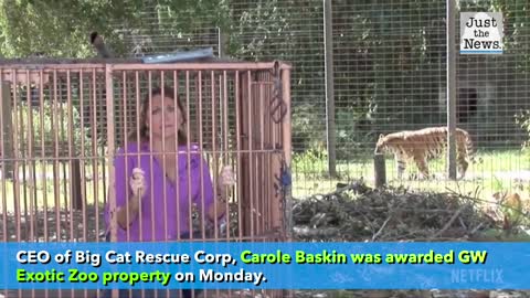 Carole Baskin wins "Tiger King's" Zoo