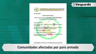 Nota paro armado Extradición Otoniel