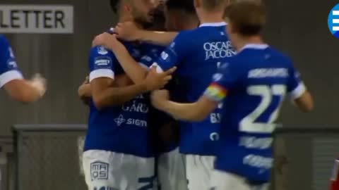 Henry Offia scores game winner in Trelleborgs FF 2-1 win over Skövde AIK