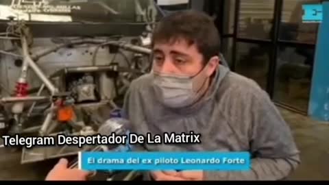 Leonardo Forte ex piloto y su drama con la vacuna covid 19 Plandemia Coronavirus