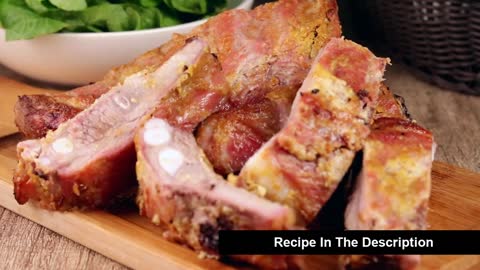 Keto Recipes - Oven-Baked Masala Pork Ribs