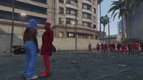 BLOODS AND CRIPS BIGGEST FIGHT!