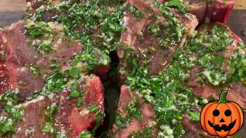 Grilled Lamb Loin Chops