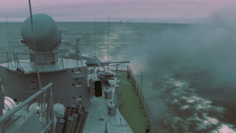 Pacific Fleet warships conduct missile and artillery exercises near Kamchatka