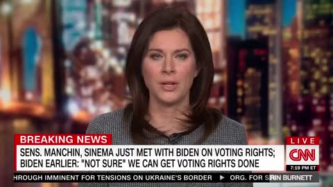 CNN on Biden's spin on the Democrats' federal election takeover