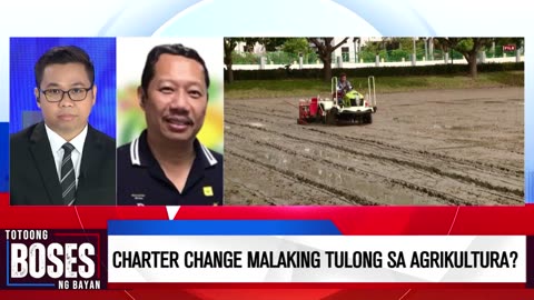 Charter change malaking tulong sa Agrikultura?