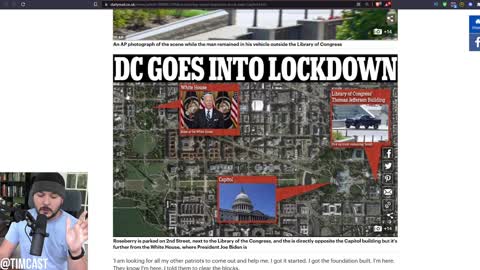 DC Buildings EVACUATED After Man Makes Threats, Says "Revolution Starts Today," Surrenders To Police