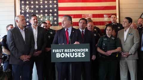 CFO Jimmy Patronis - First Responders Will Receive $1,000 Bonuses for Second Year in a Row