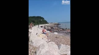 BREAKING : Nothing To See Here, Just The Invasion of a British Beach By Illegal Immigrants! TNTV