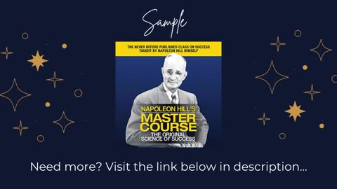 Book Recommendations | Napoleon Hill's Master Course | Career Development