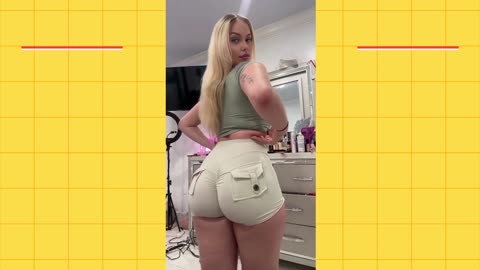 Big bank tiktok challenge 🔥🔥❤️‍🔥ClipchampGirls #twerkmusic #gym #fit #workout