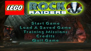 Rock Raiders Reloaded: Rock Monster main menu scene