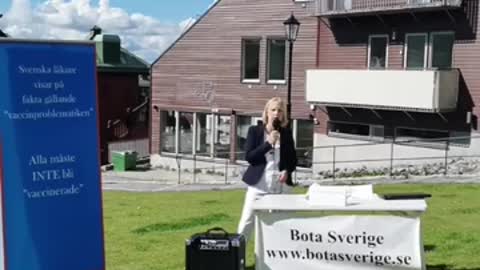Åre, Bota Sverige Norrlandsturné med Dr Hanna Åsberg. 11/8 -21
