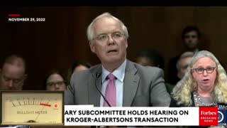 Sen. CottonTHRASHES Woke Kroger CEO