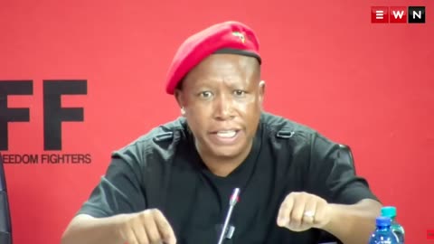 Malema_ “We are likely to eat beetroots on Christmas with Mabuza as president”