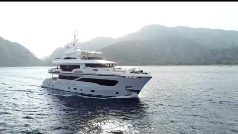 34 m Steel Hull Explorer Yacht Long Range Full Walkthrough