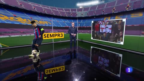 PIQUÉ-SEMPR3: El BARCELONISMO le despide en su ÚLTIMO PARTIDO en el CAMP NOU I RTVE Noticias