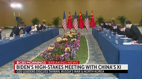 President Biden meets with Chinese President Xi Jinping ahead of G20 summit