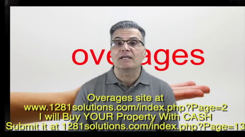OVERAGES wants to BUY YOUR Property