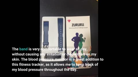 Customer Reviews: ZURURU Fitness Tracker with Blood Pressure Heart Rate Sleep Health Monitor fo...