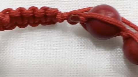 Handmade Unique 5~9” Adjustable Bracelet with Red Turquoises, Cinnabar Turtles