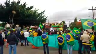 Manifestação Escola de Cadetes em Campinas