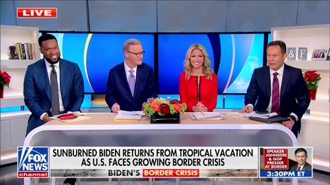 ‘You Trying To Kill Yourself?’: Fox Hosts Blast Biden’s Sunburn After Vacation