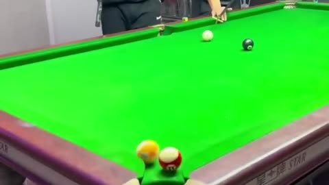 funny billiard video