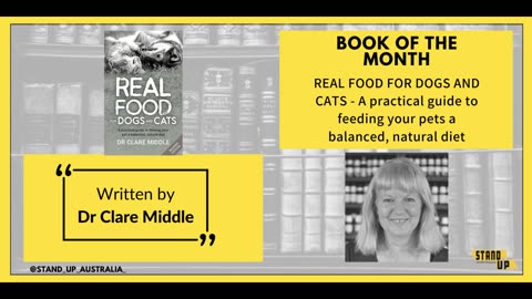 Book of the Month - Real Food for Cats and Dogs