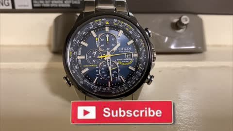Citizen World Chronograph AT Eco-Drive At Its Best