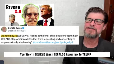 Doug In Exile - You Won't BELIEVE What Geraldo Admitted To Trump