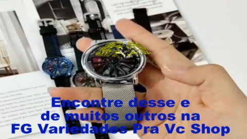 Relógios dos mais lindos na fg variedades pra vc shop vd 3