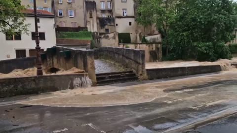 Floods in Sierck-les-Bains, France