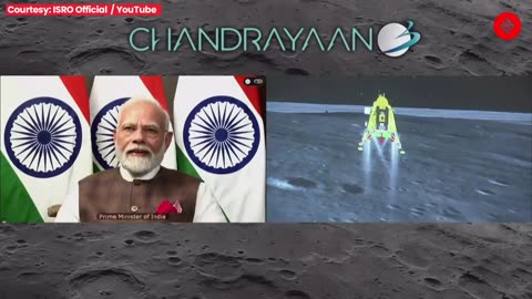 Chandrayaan 3 Lander Makes A Successful And Safe Soft Landing _ ISRO Chandrayaan 3 Landing