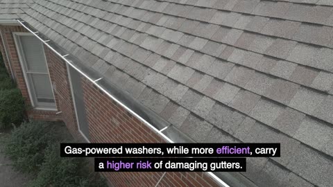 Is it Safe to Clean Gutters With a Pressure Washer?