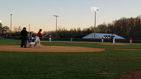 Kyle Kirkland Clover High School JV Baseball, Pitch 5, Game 1 Nafo