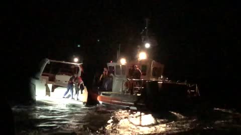 #USCG Transfer an Illegal Alien to a USCG Vessel After a Smuggling Event