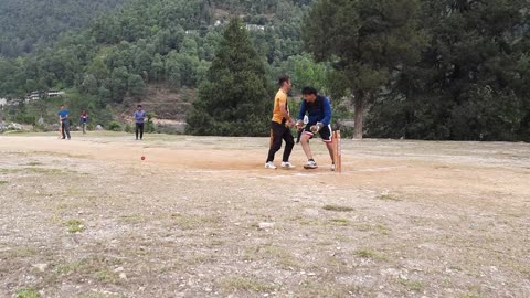 Cricket Match Live From Village