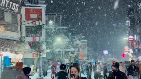 Manali snow ❄️🌨️ mal rood