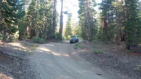Offroading near Mammoth Lakes California with the Ford Expedition