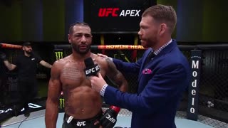 Mike Davis Octagon Interview | UFC Vegas 61