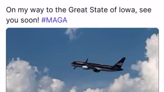 Trump headed to Iowa