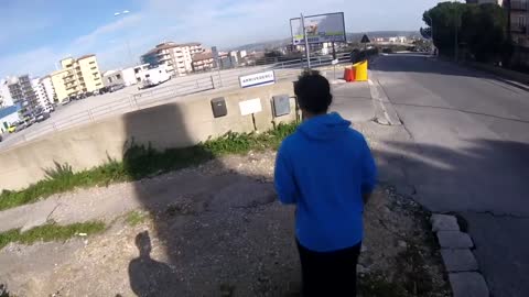 Parkour GoPro Ragusa - Italy February 2017