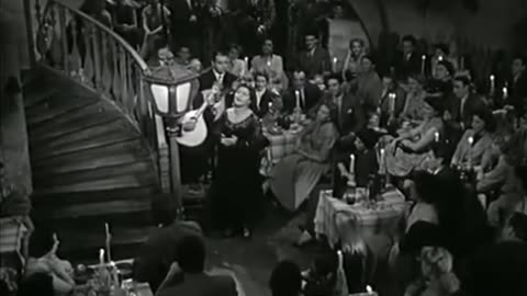 Amália Rodrigues - Barco Negro "Les Amants du Tage" (1955) Video Scene w/ English Translation