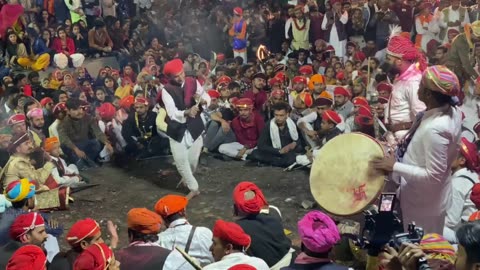 Holi featival menar Udaipur india