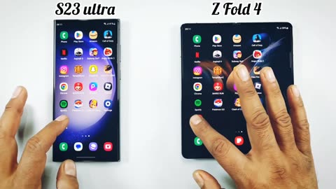 Speed Test | Samsung S23 Ultra vs Z Fold 4