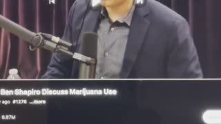 How liberal marijuana? #JoeRogan #Ben Shapiro